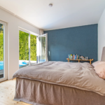 Das Schlafzimmer im Anbau - dem Elterntrakt