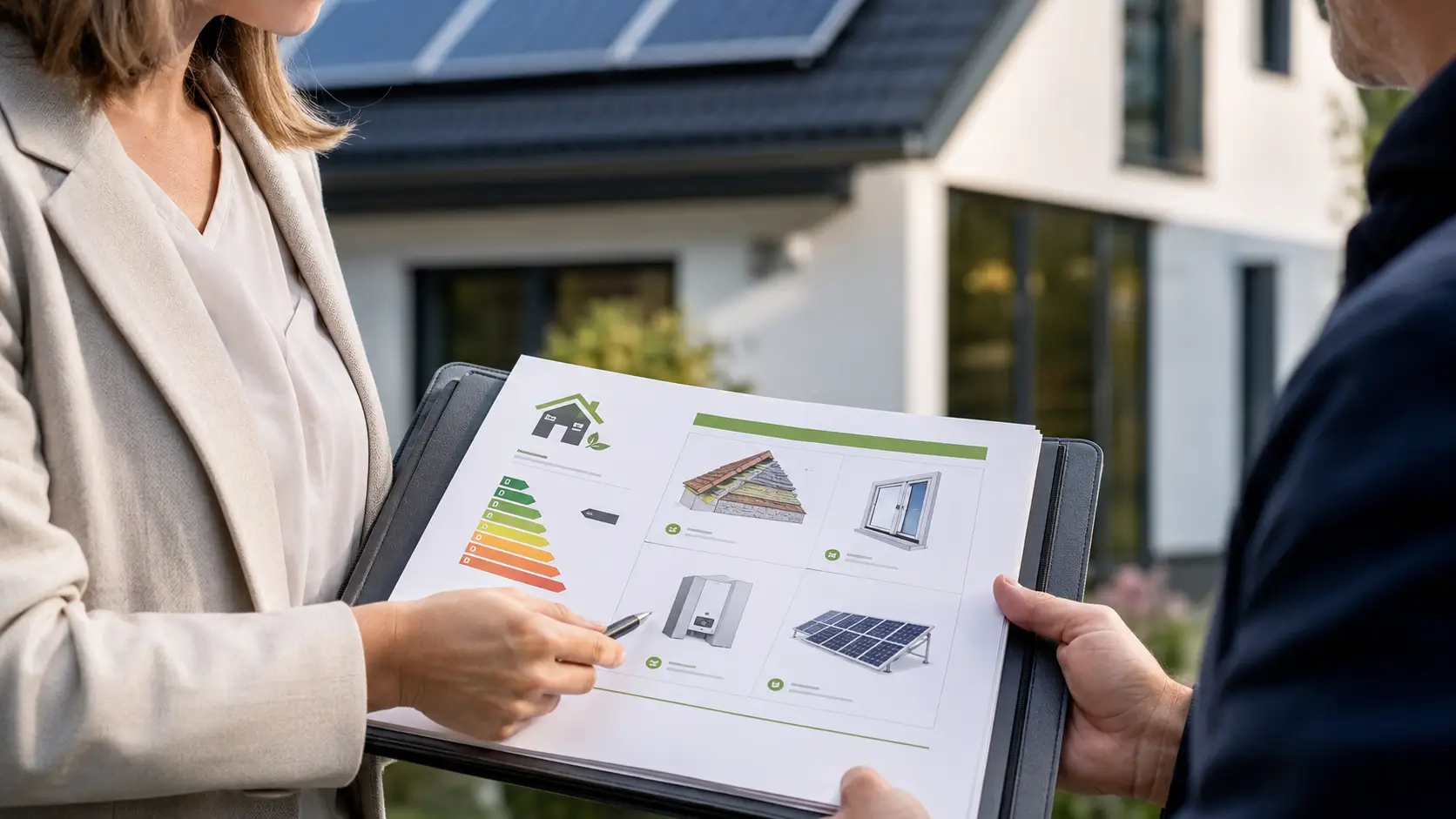 Energieeffizienz-Immobilienverkauf